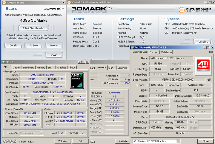 05 Economy with Asrock A780GM LE/128M
