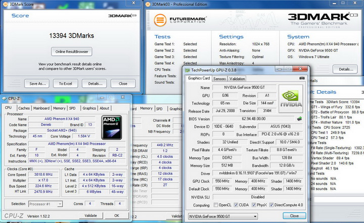 03 ASUS Bravo 9500 : Review