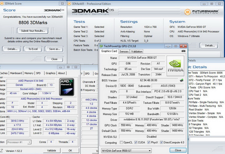 05 ASUS Bravo 9500 : Review