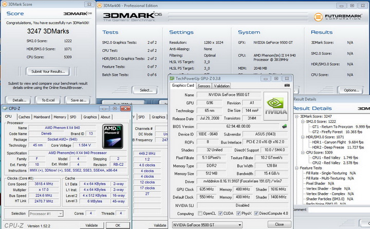061 ASUS Bravo 9500 : Review