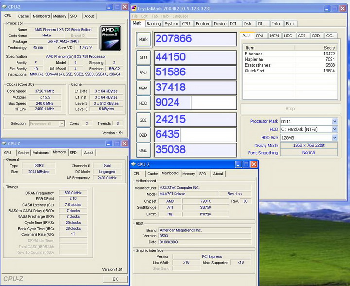 crystalmark2004 ASUS M4A79T Deluxe