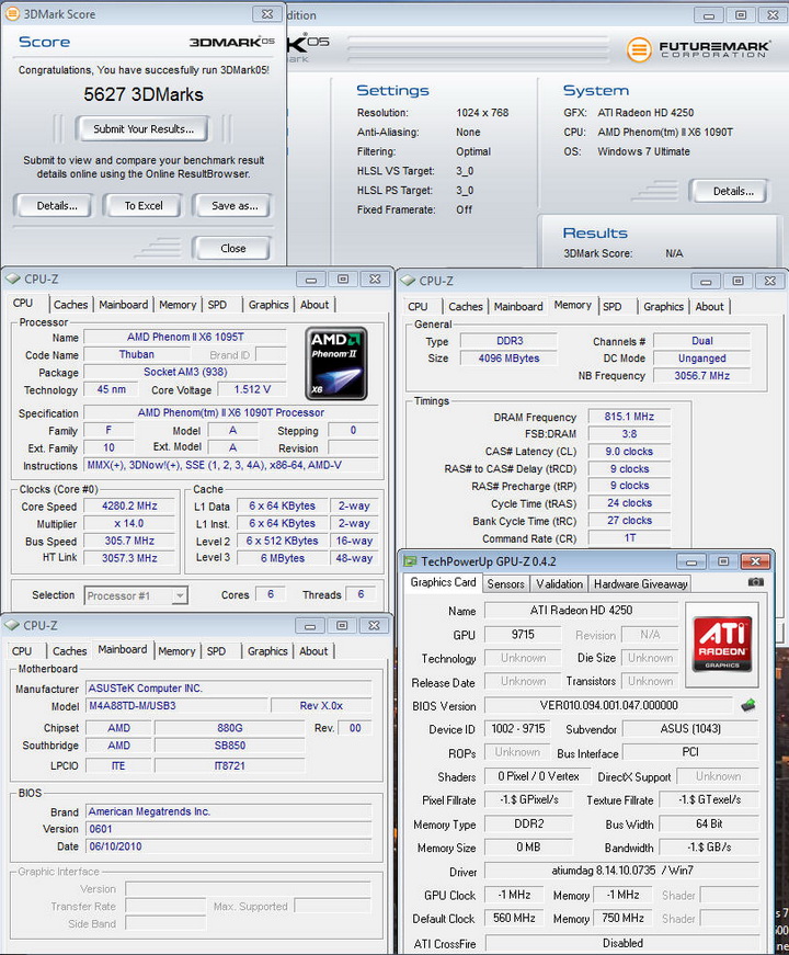 05 Asus M4A88TD M/USB3 Motherboard Review