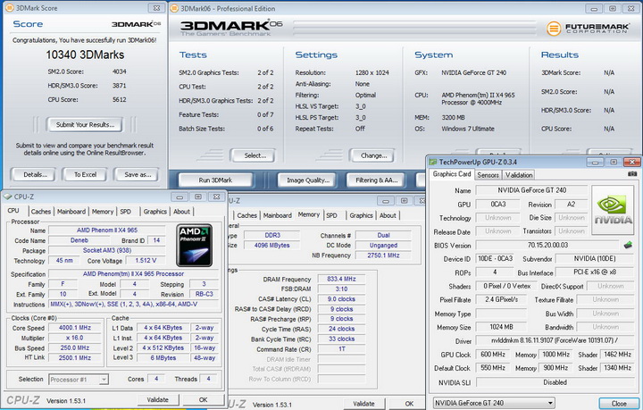 06 Galaxy GT240 1GB DDR3 Review