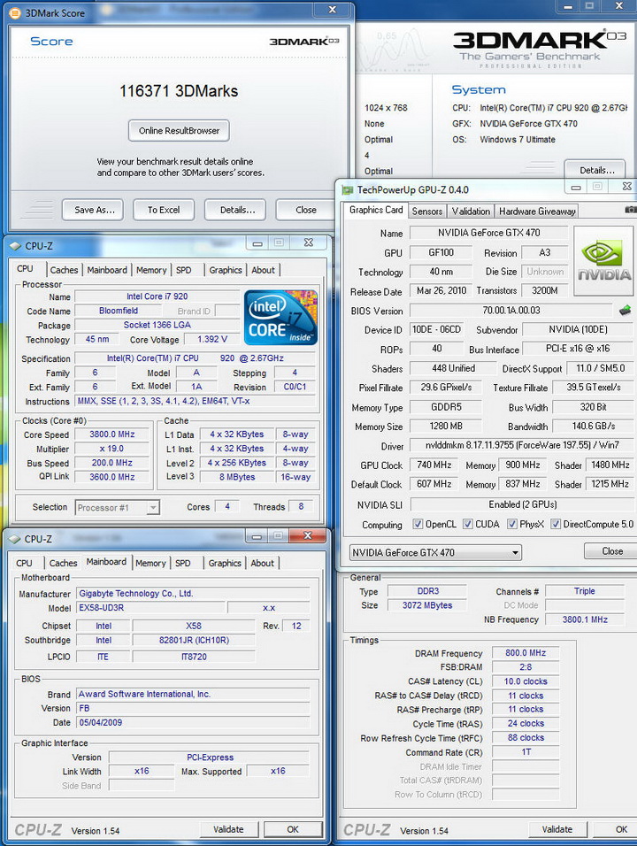 03 GALAXY GTX 470 1280MB SLI Review