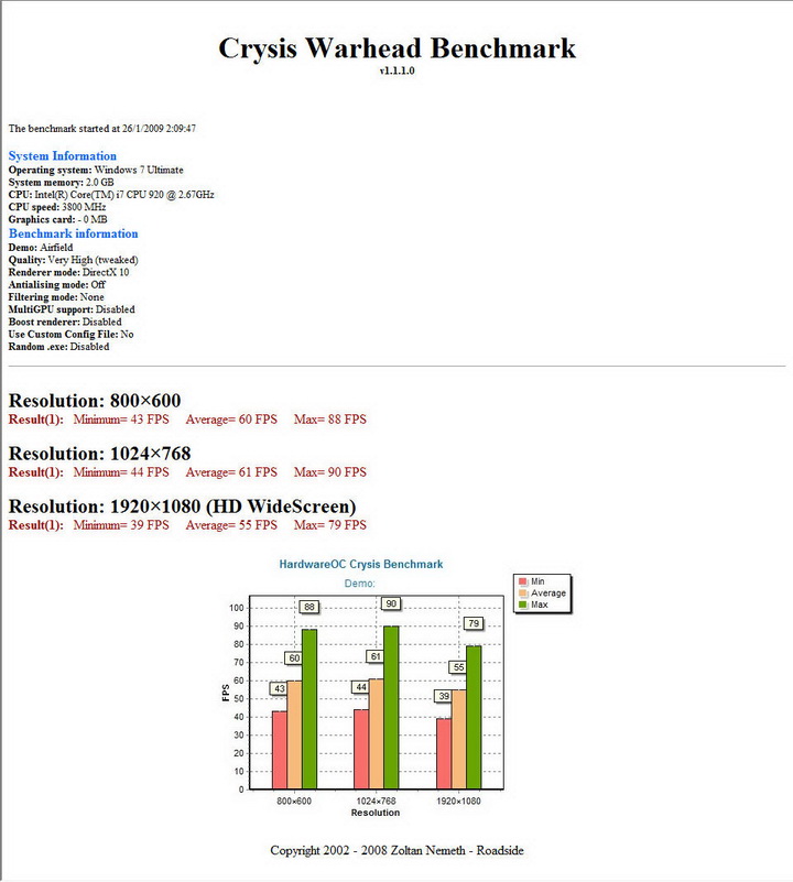 crysis GALAXY GTX 470 1280MB SLI Review