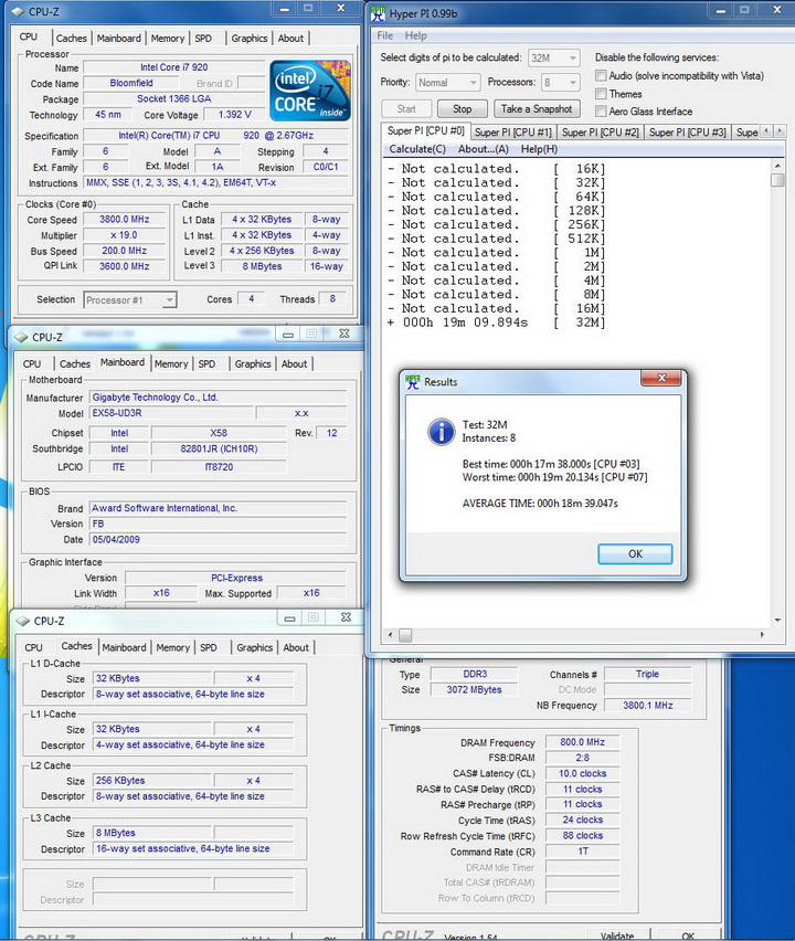 pi32 GALAXY GTX 470 1280MB SLI Review