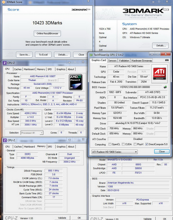 03 HIS Radeon HD 5450 Ram 1G Review