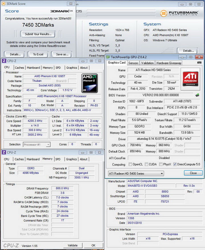 05 HIS Radeon HD 5450 Ram 1G Review
