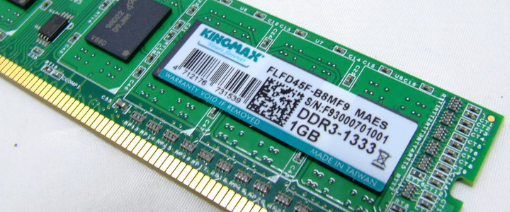 720 Kingmax DDR3 1G/1333
