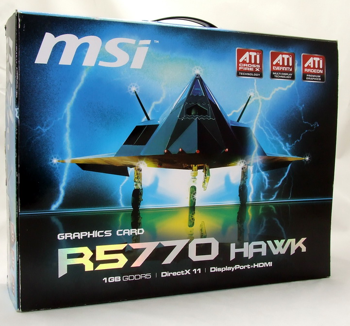 1 MSI R5770 HAWK 1GB DDR5