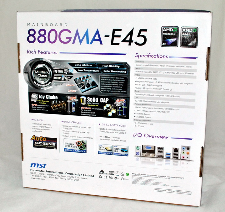 21 MSI 880GMA E45 Review