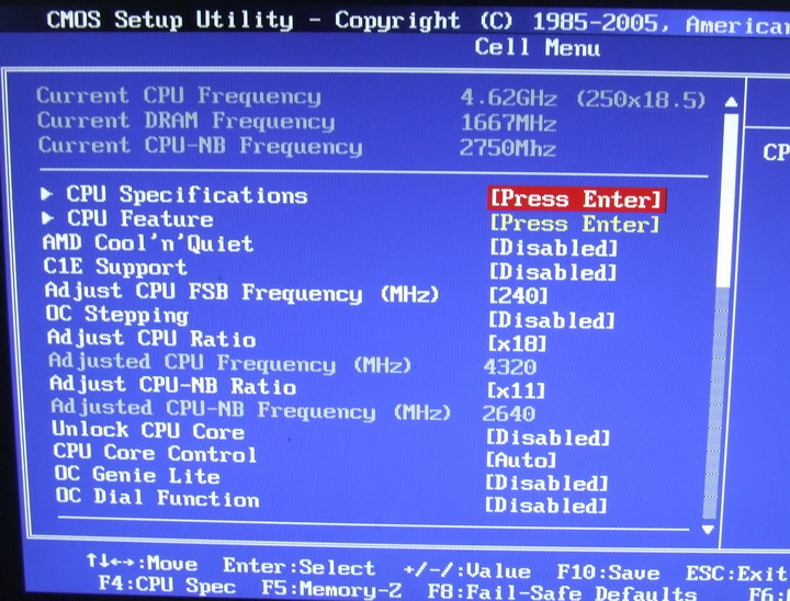 dscf04961 MSI 890FXA GD70 & AMD Phenom II X6 1090T