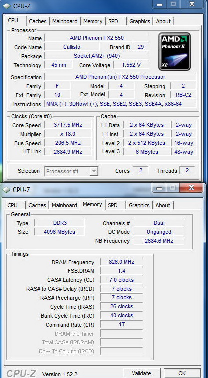 cpuz12 OCZ DDR3 PC3 10666 Platinum Low Voltage Dual Channel