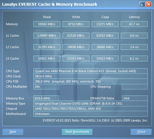 e1 OCZ DDR3 PC3 12800 Intel® XMP