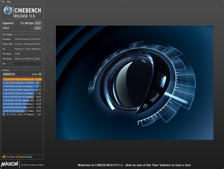 c1153 GALAXY Geforce GTX460 GC 768MB Review