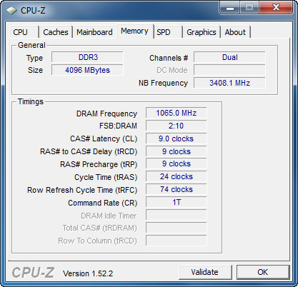 cpu03 Intel Core i5 750 GIGABYTE P55 UD3P overclocking test