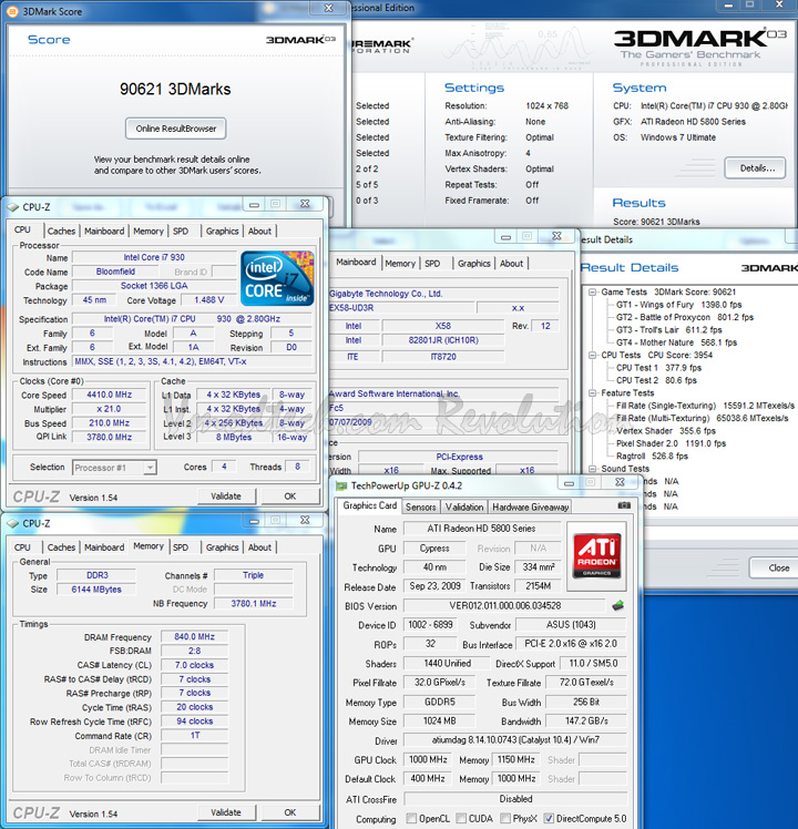 5850 03 oc ASUS EAH5850 DDR5 Review
