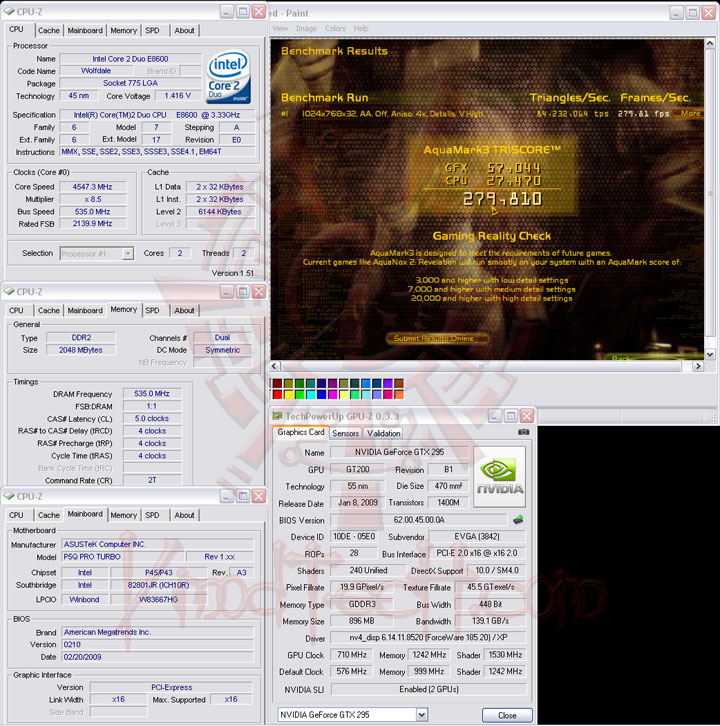 am3-gtx295 am3 gtx295 ASUS P5Q PRO Turbo