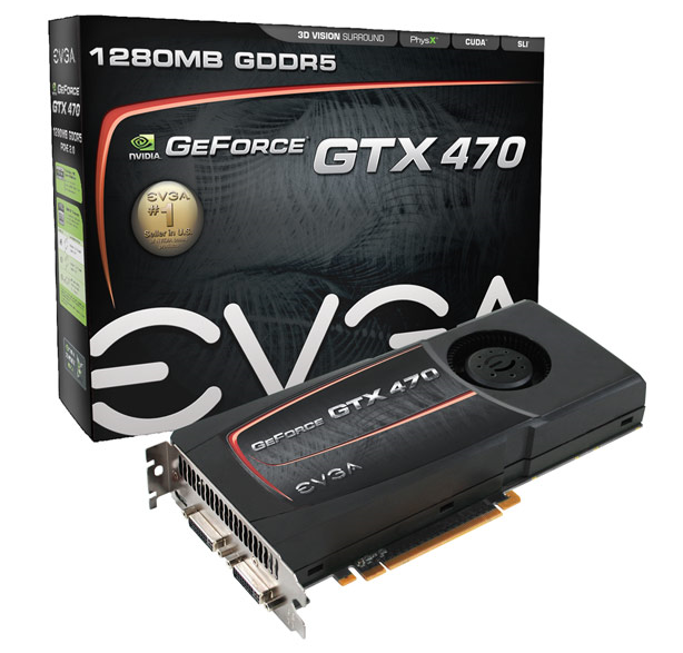 start EVGA Geforce GTX470 Overclocking Review