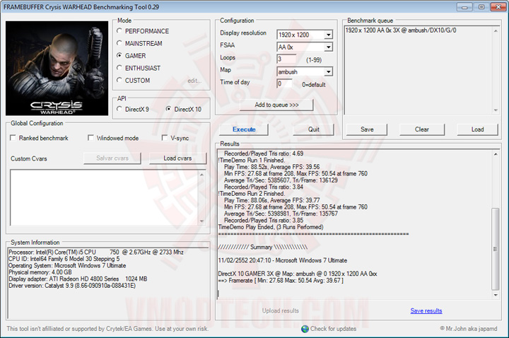 crysiswh enable GIGABYTE GA P55A UD4P Full Benchmark Review
