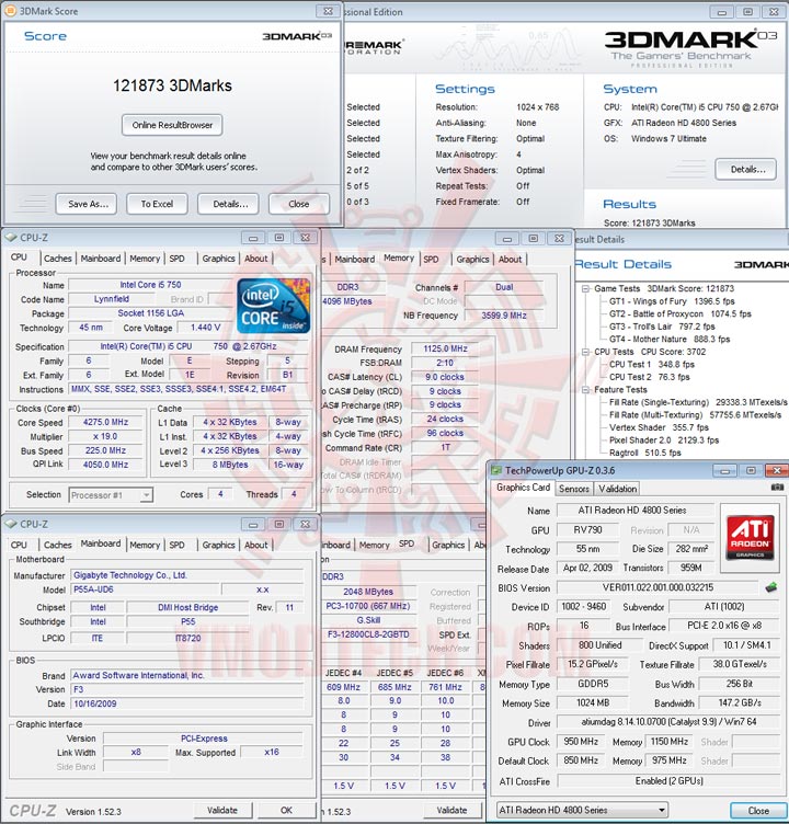 03 GIGABYTE GA P55A UD6 Full Benchmark Review