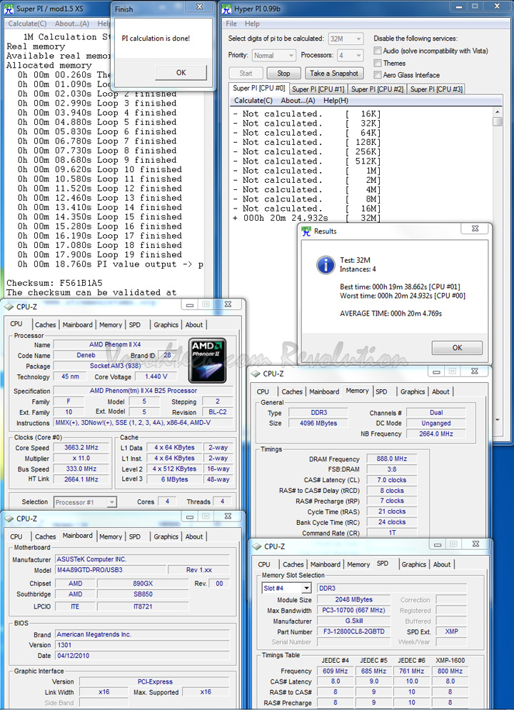 333 pi32 ASUS M4A89GTD PRO/USB3 Motherboard Review