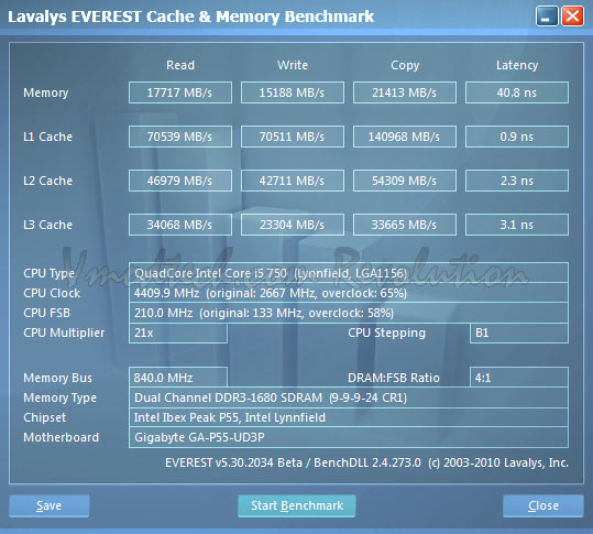everest 1680 2 GeiL DDR3 10660 CL9 Pristine Series