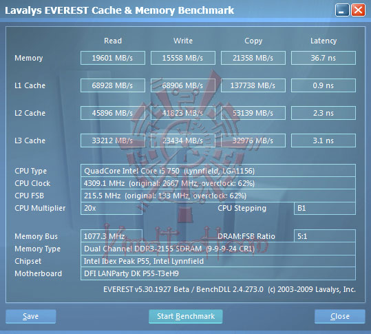 everest00 DFI DK P55 T3eH9 Review