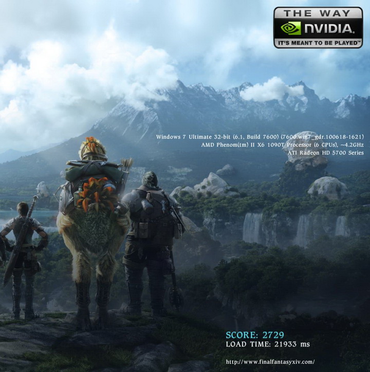 ffxivwinbenchmark PowerColor Radeon HD5770 PCS+ VORTEX 1GB GDDR5 Review