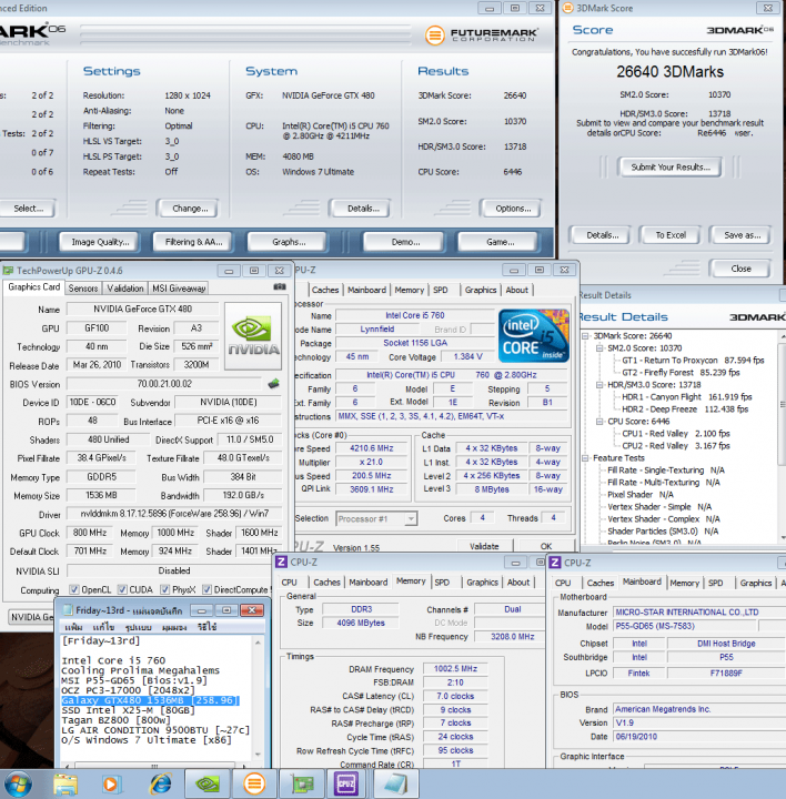 800 1000 3d2k6 26640 708x720 GALAXY nVidia Geforce GTX480 : Review