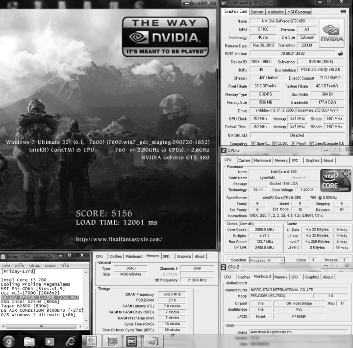 default dx9 finalfantasy 5156 720x711 GALAXY nVidia Geforce GTX480 : Review