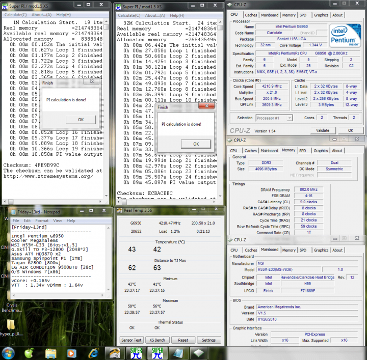 5 201x21 0165v 80298821superpi1m32m 720x707 MSI : H55M E33  [Review]