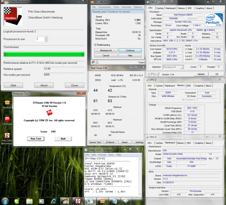 9 201x21 0165v 80298821fritzcpumark99winrar 5805 649 1501 720x653 MSI : H55M E33  [Review]
