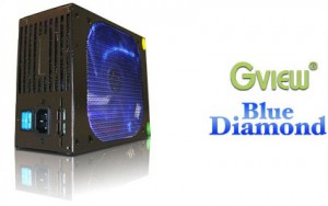 blue diamond 300x188 PSU : Gview Blue Diamond 750w