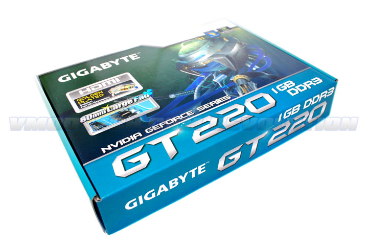 gigabyte gt220 01 GIGABYTE GT220 1GB DDR3 Review