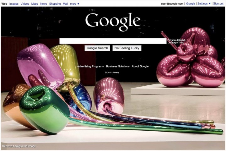 googlecomcustomized01 720x483 เตรียมตัวปรับแต่ง Google background ในแบบของคุณ 