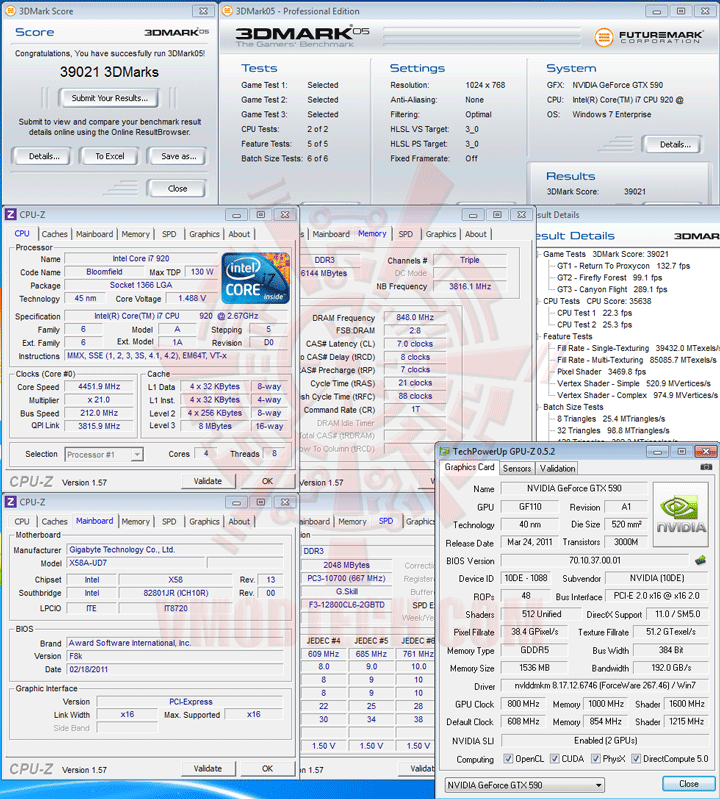 05 c NVIDIA GeForce GTX 590 3GB GDDR5 Debut Review