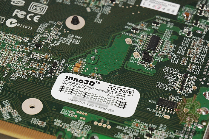 8 Inno3D Geforce 9400GT DDR2 1024mb