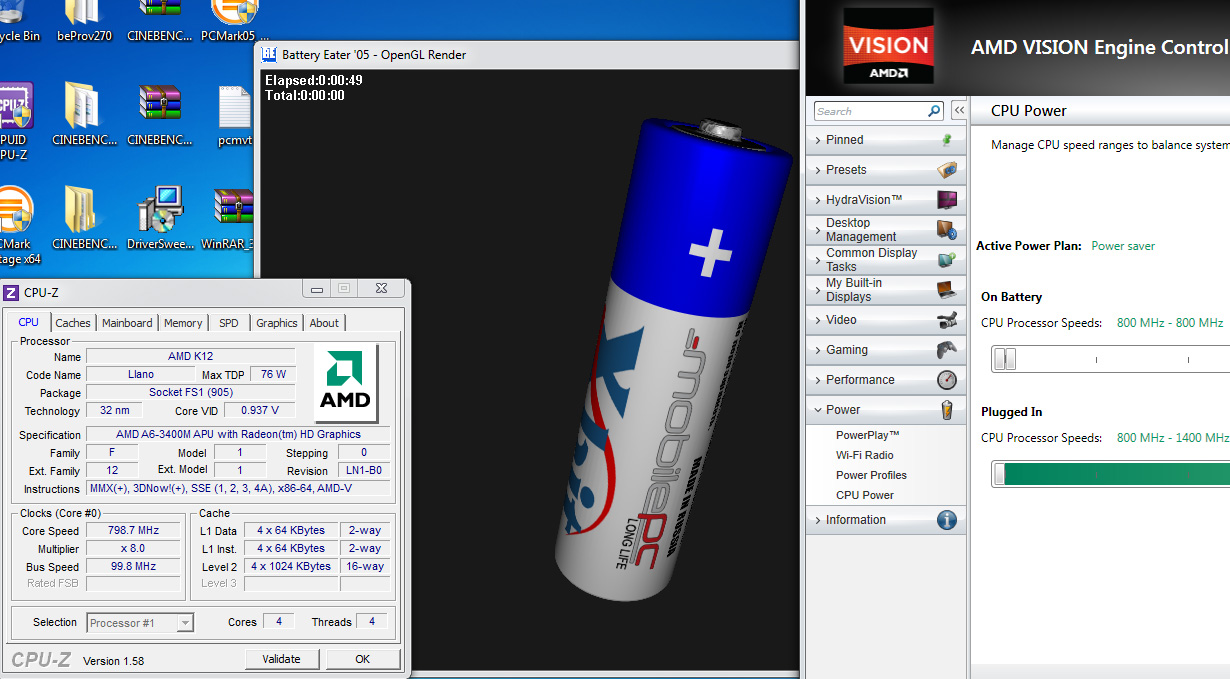 Review : Lenovo Ideapad Z475 power Review : Lenovo Ideapad Z475