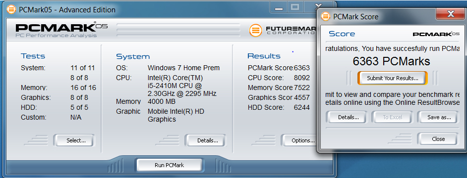 Review : Sony VAIO CB (VPC CB15FH) pcm05 Review : Sony VAIO CB (VPC CB15FH)