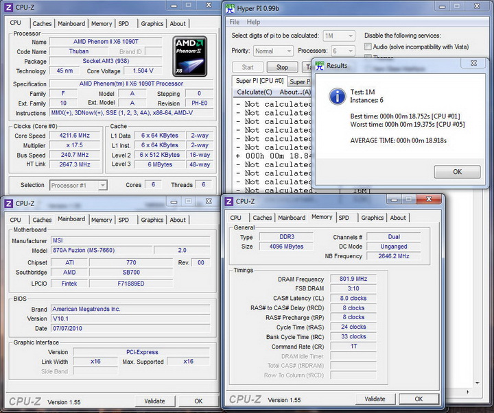 pi1m6c1 MSI 870A Fuzion  Review  Cool......