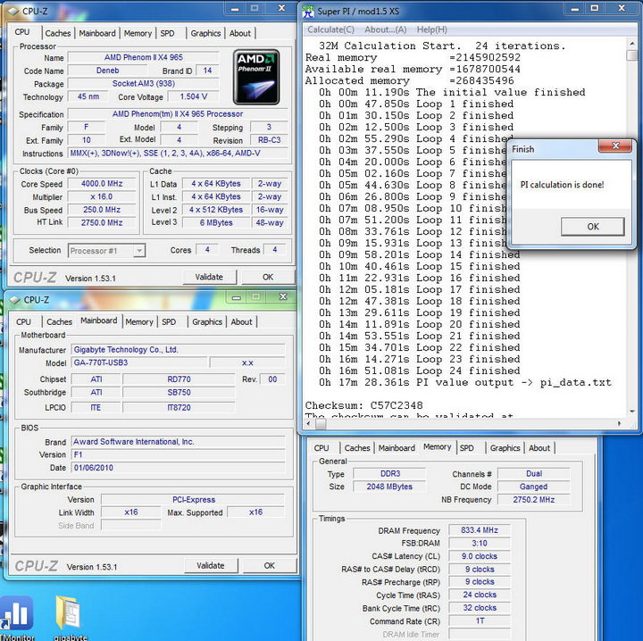 pi32-1-core pi32 1 core Gigabyte 770T USB3 Review