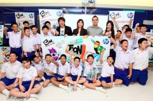 pic 0019 เอชพีจัดโรดโชว์สานฝันแอนิเมเตอร์รุ่นเยาว์ ดันเยาวชนไทยสู่เวทีระดับภูมิภาคกับ Toon Creator Awards