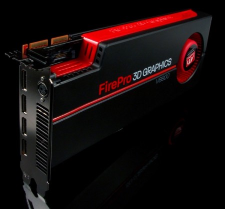 small v8800 angle8 AMD ATI FirePro V8800 Workstation Graphics Card