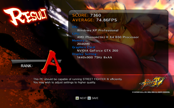 street fighter Phenom II 550 @ GA MA785GM US2H & MSI GTX260 Lightning