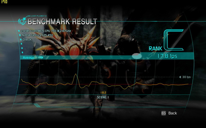 lp2 result EVGA GeForce GTS 450 1024GB GDDR5 Review