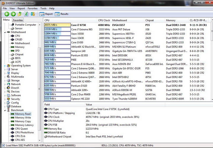 mem read 1 Review GEIL EVO TWO DDR3 PC 17600