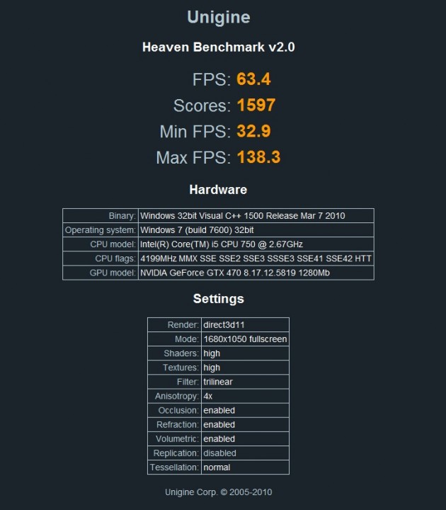 unigine2 unigine2 630x720 INNO 3D: nVidia GEFORCE GTX470 Review