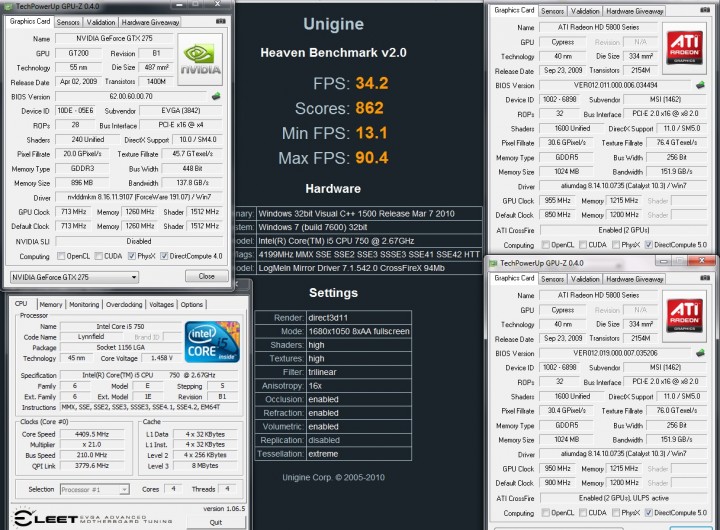unigine 3x 720x530 MSI ATI Radeon R5870 LIGHTNING Review