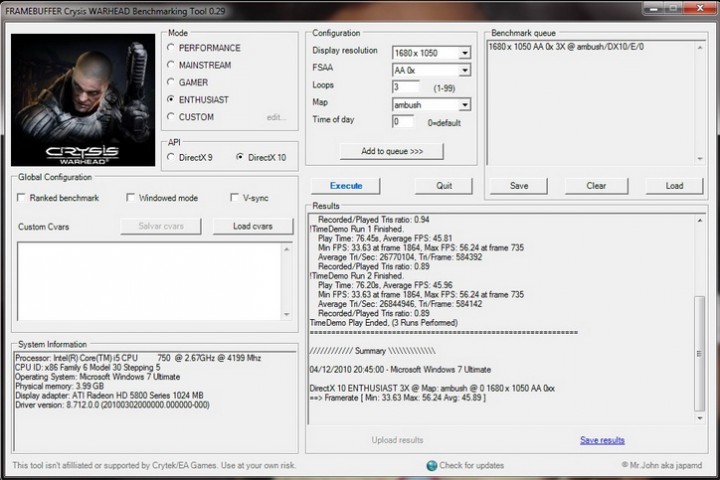 warhead 720x480 MSI ATI Radeon R5870 LIGHTNING Review